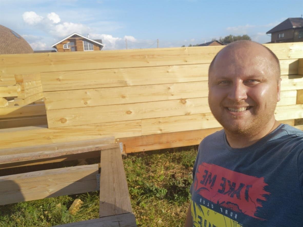 Александр Войткевич, на объекте 