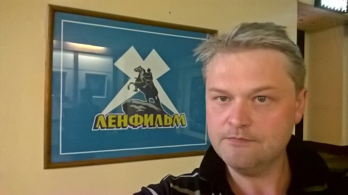 Один из коридоров "Ленфильма"