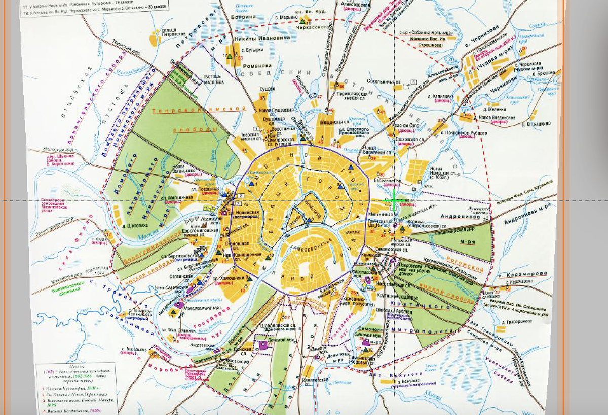 Карта москвы в режиме реального времени