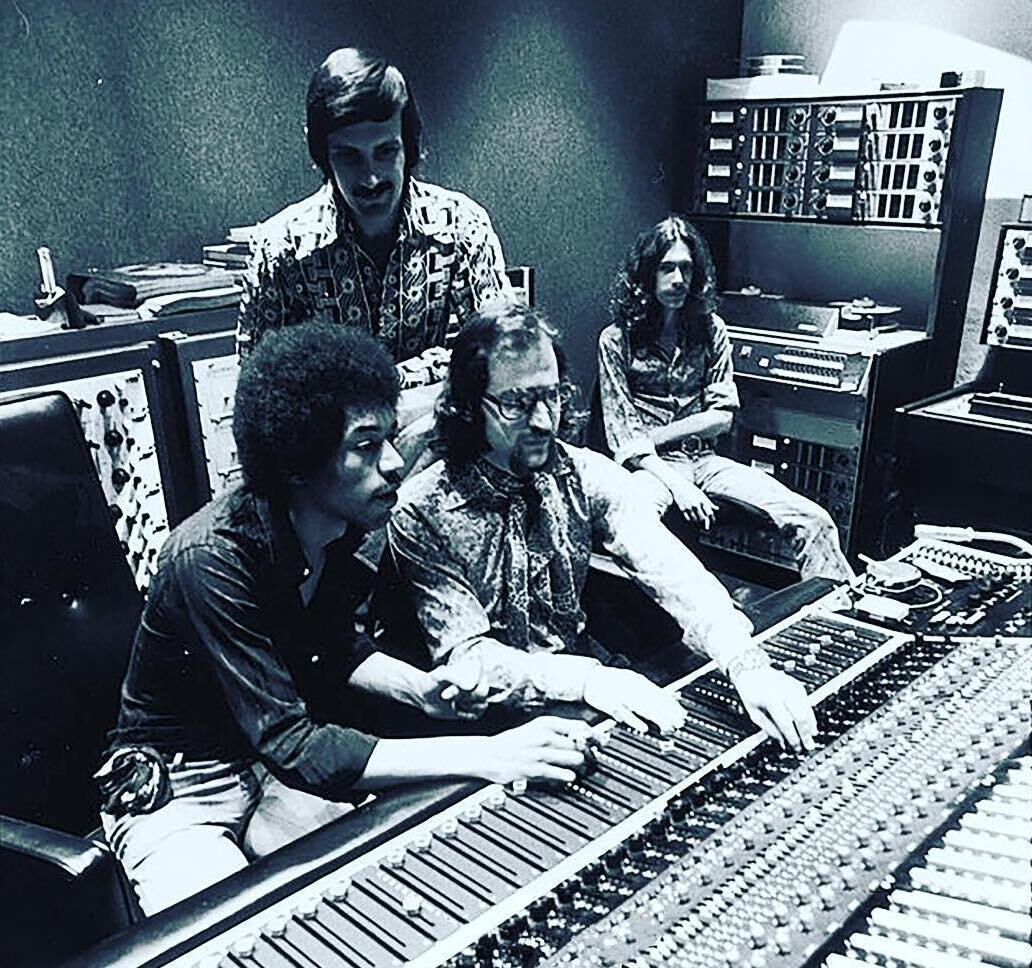 Джими Хендрикс на студии Electric Lady