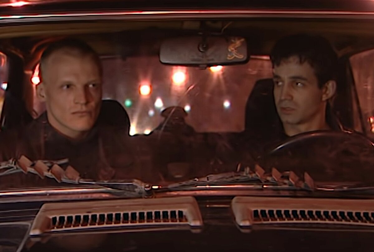 Званцев и Челищев. Кадр из сериала "Бандитский Петербург. Адвокат".