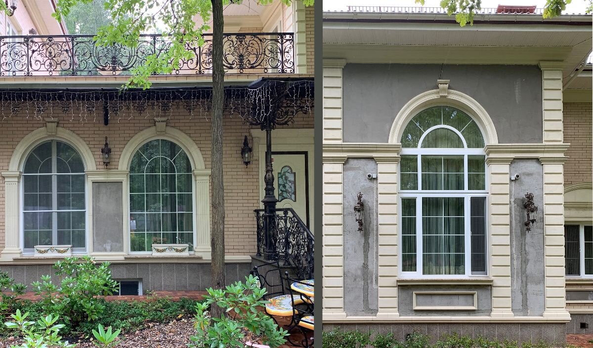 Фасад без керамики