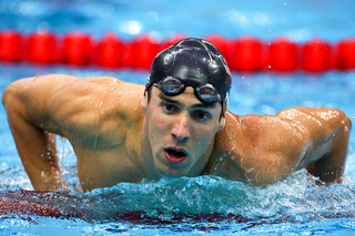 Майкл Фред Фелпс II — американский пловец, 23-кратный олимпийский чемпион, 26-кратный чемпион мира в 50-метровом бассейне, многократный рекордсмен мира.