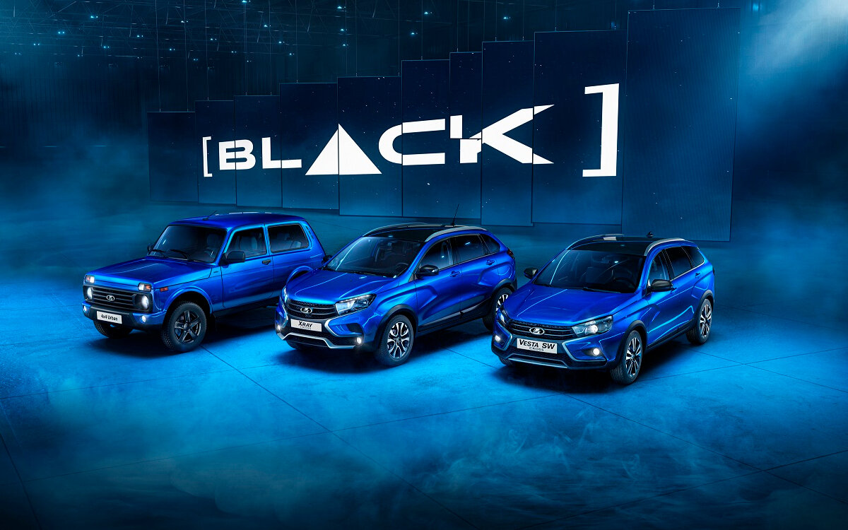 Волжский автозавод объявил о старте продаж Lada 4x4 и XRay Cross в особом исполнении Black