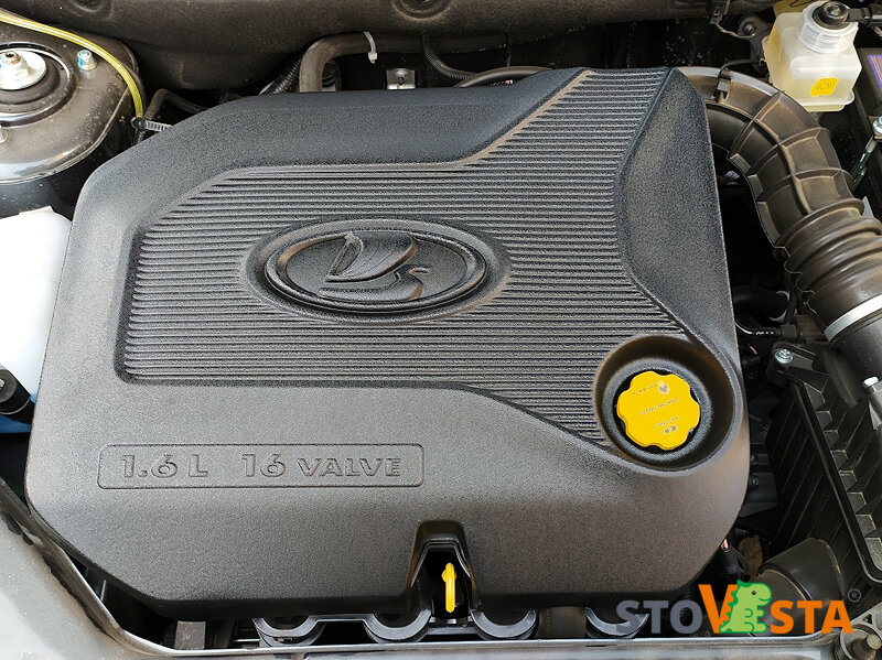 Экран двигателя Лада Веста