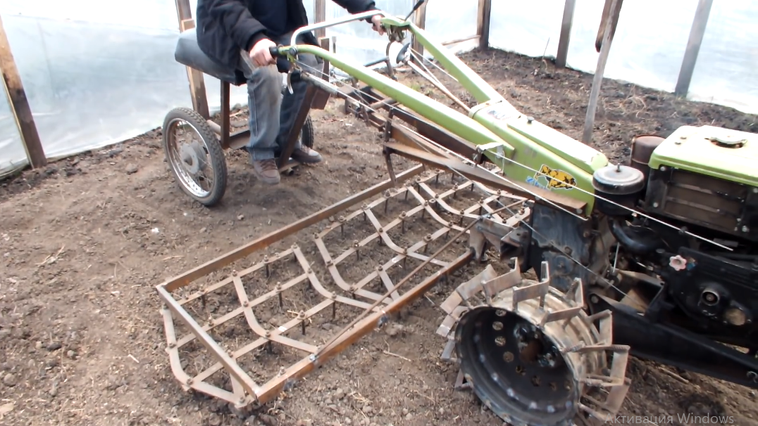 Бороны к мотоблоку.