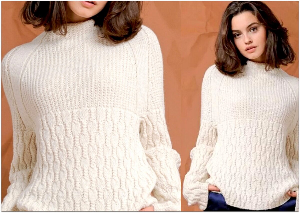 Вязаные свитера мода зима 2023 (70 фото)