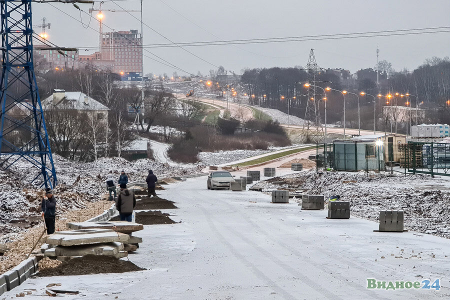 Видное дорога новости. Строительство дороги Видное.