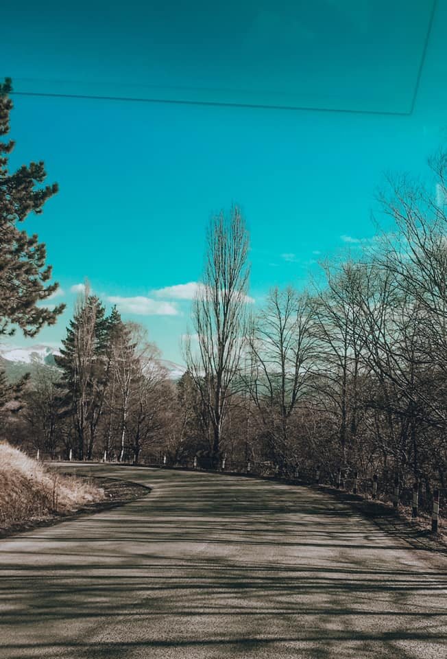 Гомборский перевал в феврале