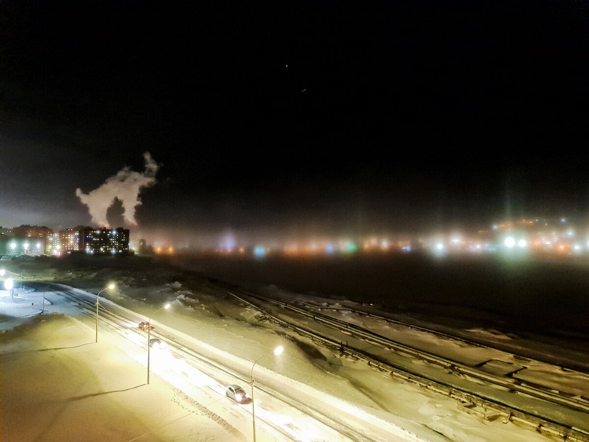 Норильск после пурги.
