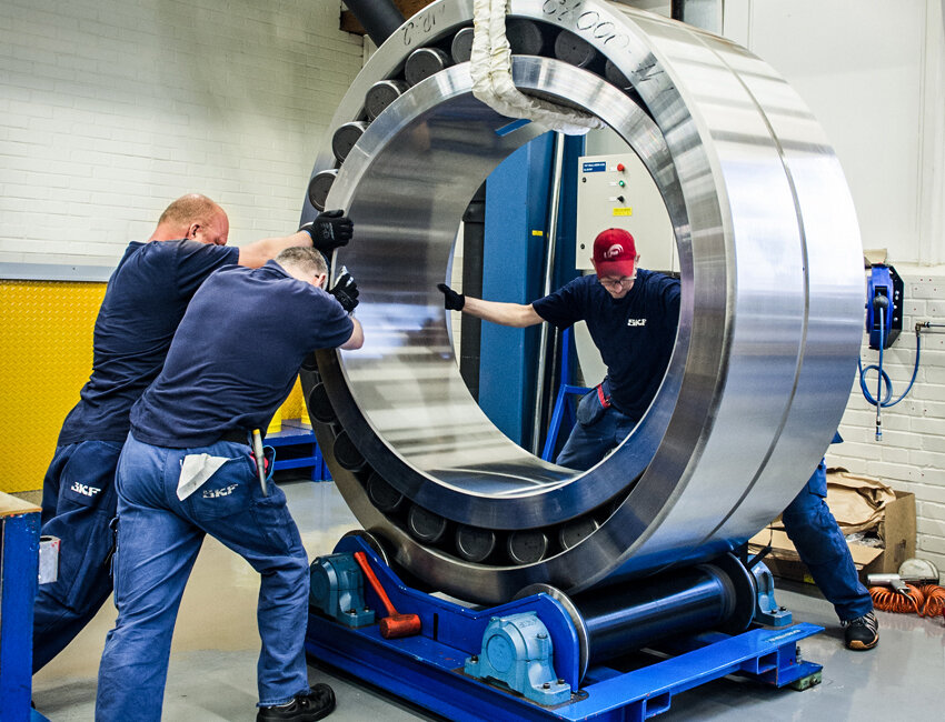 Производство крупногабаритных подшипников Источник фото Яндекс