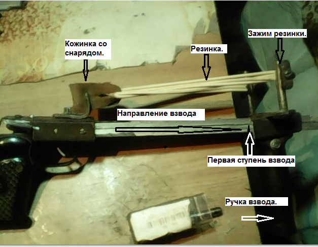 Взведённая на первой ступени(слабой) заряда.