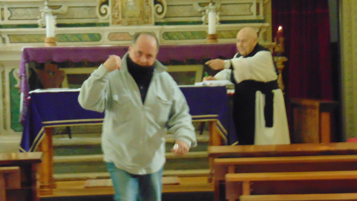 в храме Санта-Мария-делла-Консолазионе