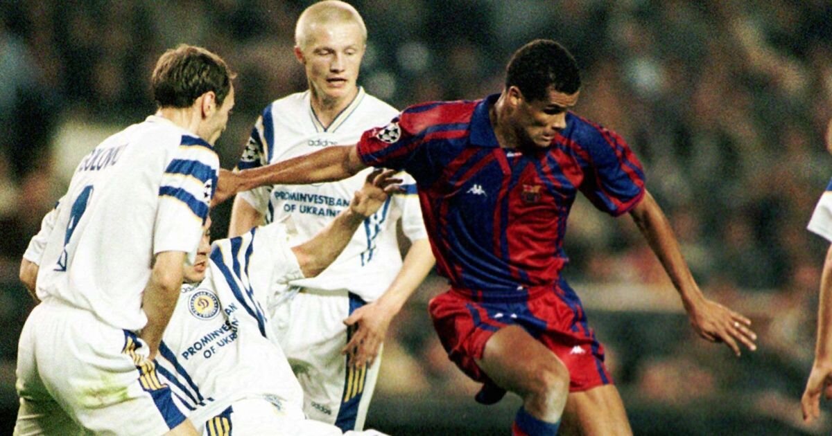 Матч группового этапа Лиги Чемпионов. Динамо Киев - Барселона