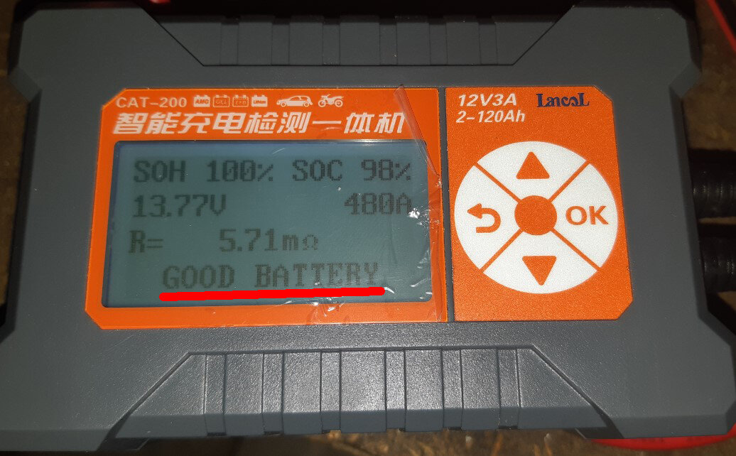 Расшифровка обозначений с тестеров аккумулятора. Что такое SOH , SOC ...