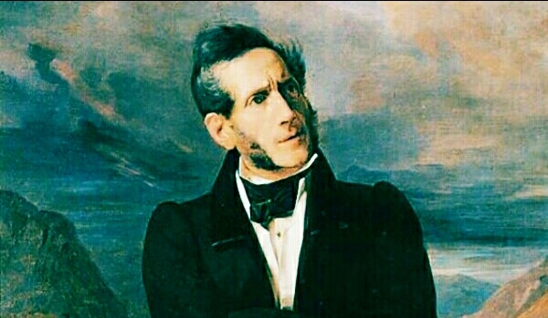 Манцони на картине итальянского художника