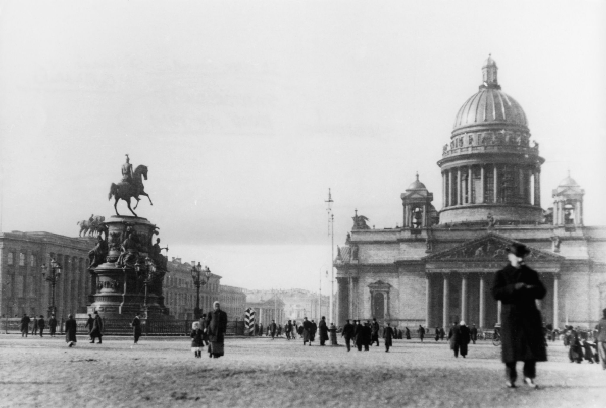 Золотая эпоха Российской Империи: как выглядел Санкт-Петербург в 1913 году?  #54 | Now&Then Russia | Дзен