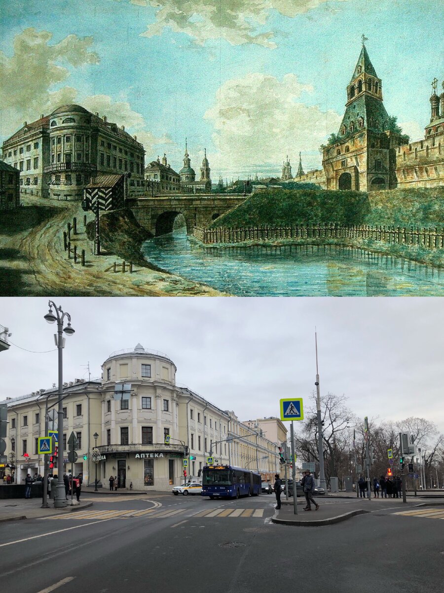 Как выглядела москва 100 лет