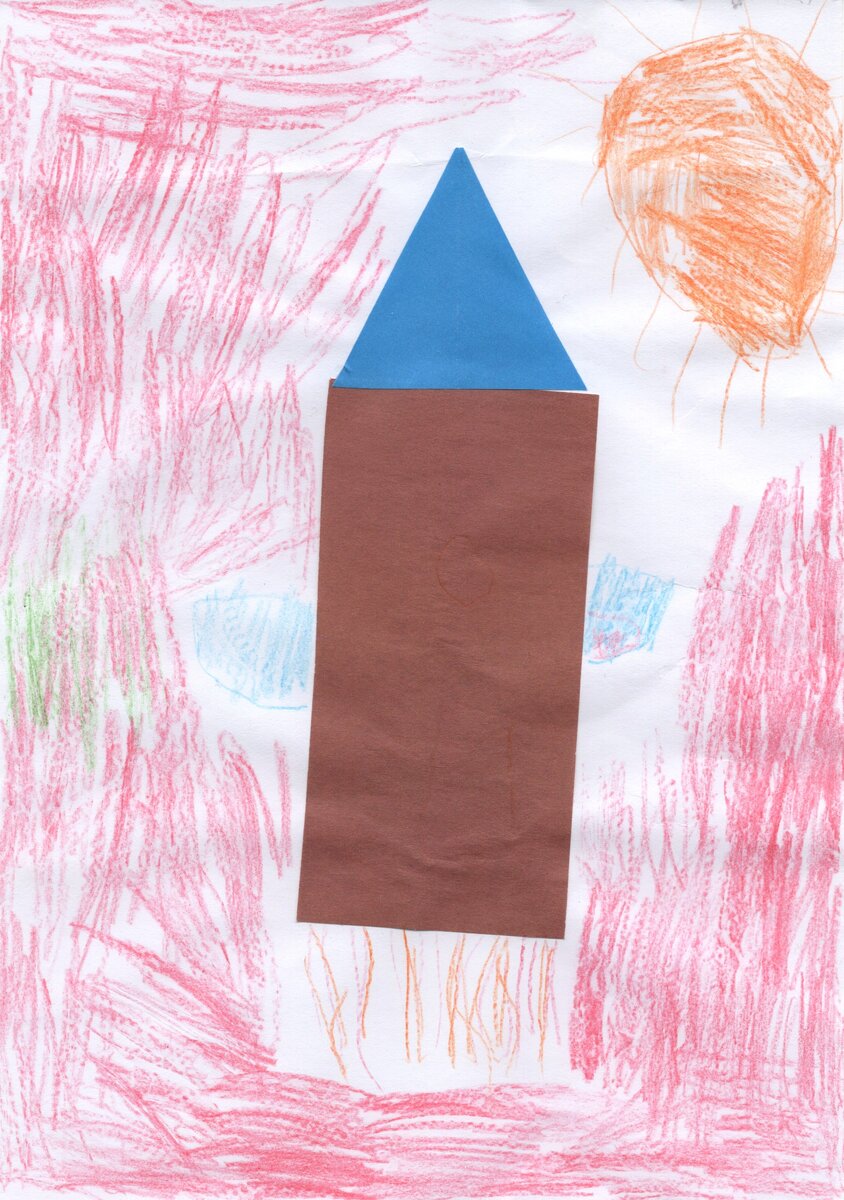 Иллюстрация предоставлена Марией Недбаевой, 4.5 лет