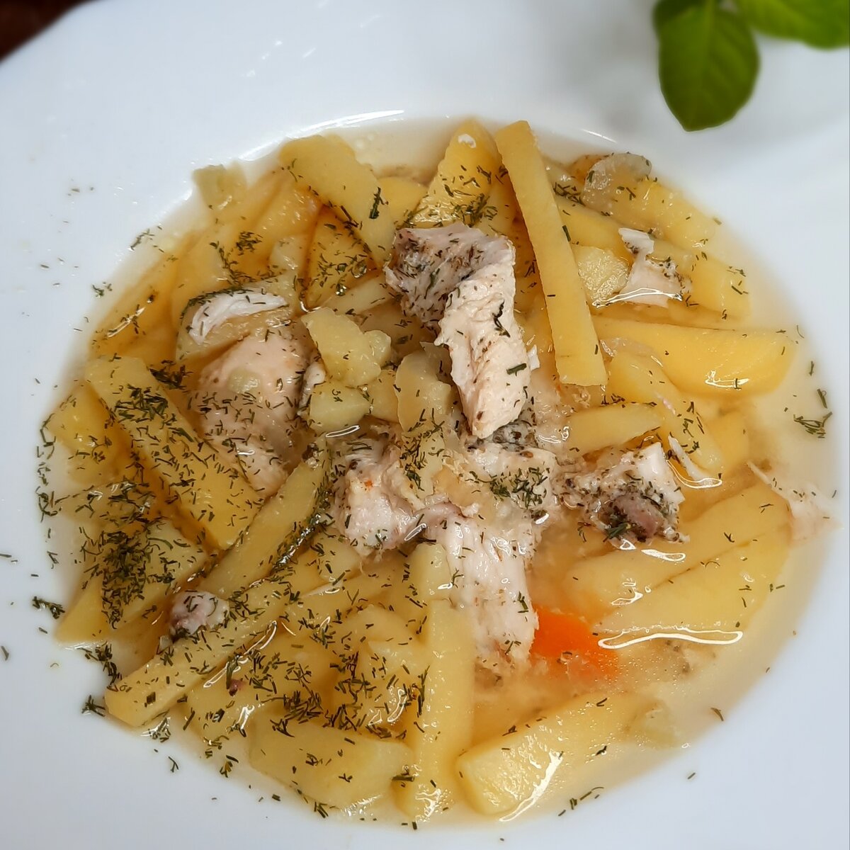 Куриная грудка с овощами в духовке. 