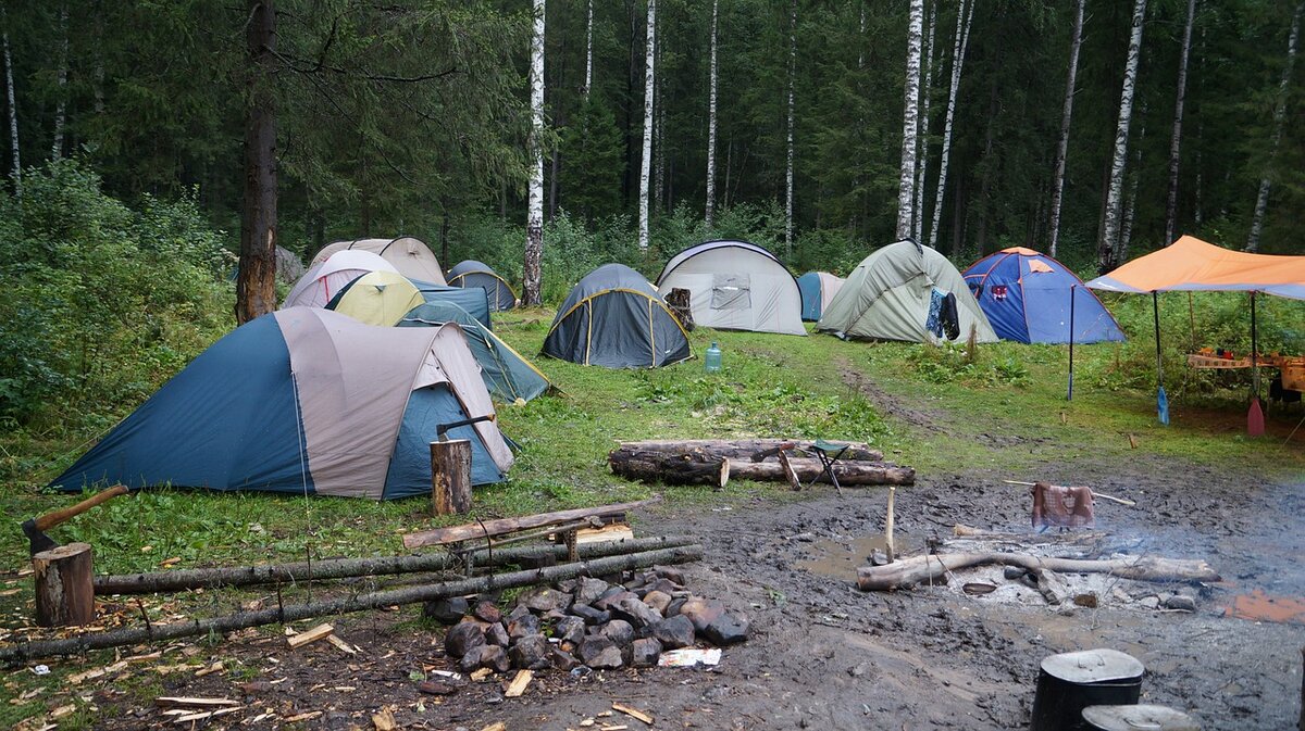 Место для палаточного лагеря