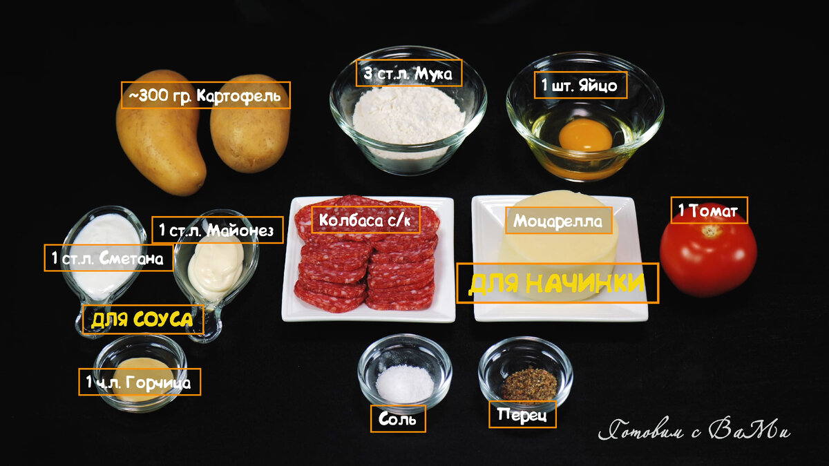 У Вас есть пару картофелин и остатки колбасы? Картофельная пицца на  сковороде за 10 минут! | Фудблогер Готовим с ВаМи | Дзен