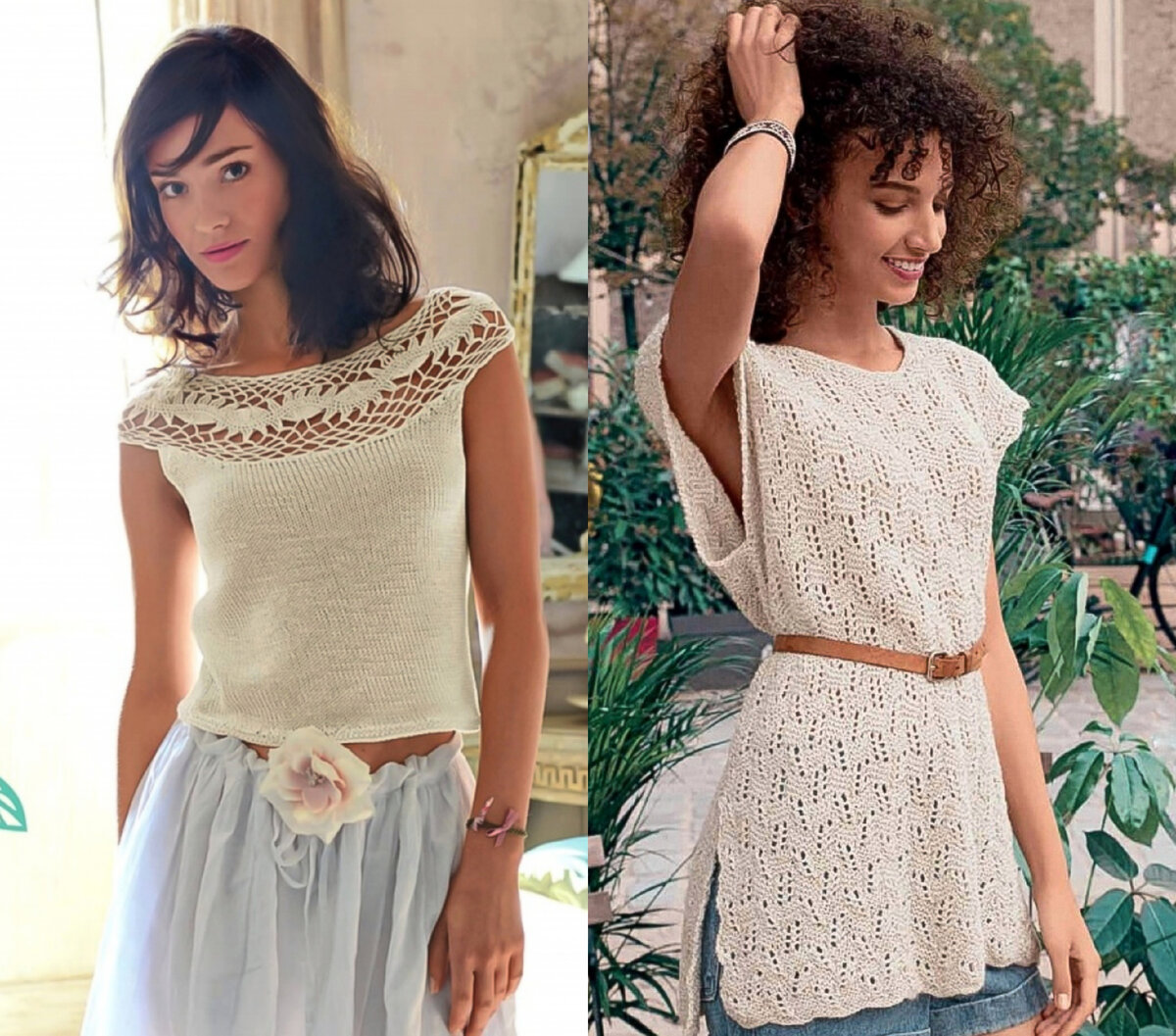 Летние топы и туника на любой вкус и цвет