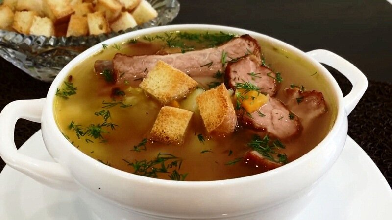Супы со свиными ребрышками рецепт с фото пошагово