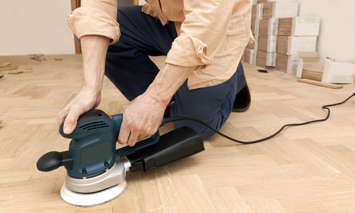 Шлифовка (циклевка) - паркета