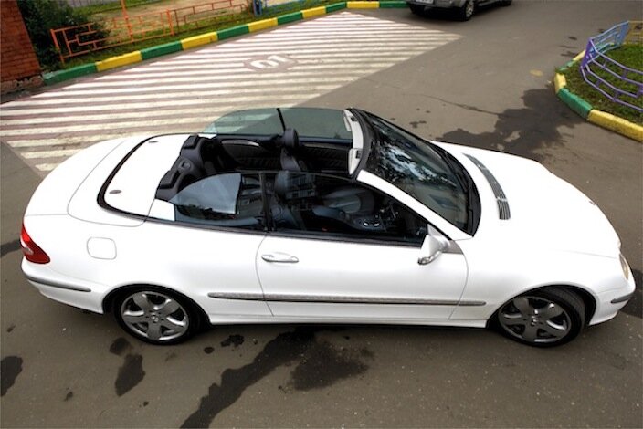 кабриолет Мерседес CLK500