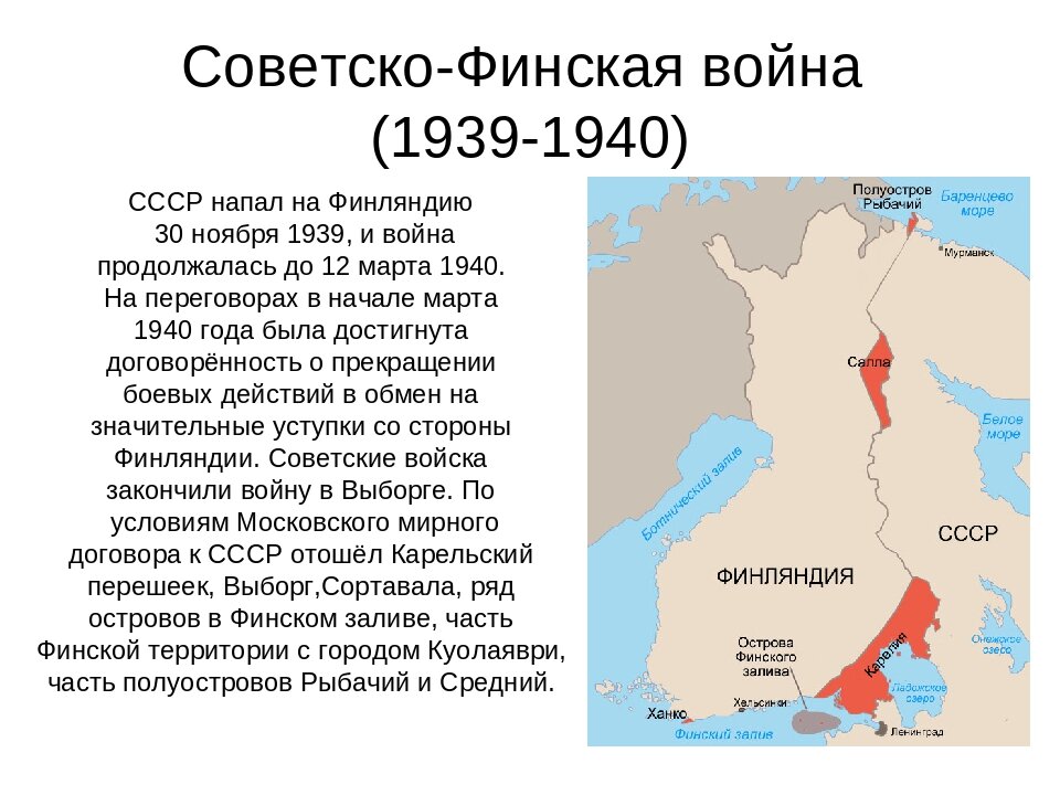 Война ссср с финляндией