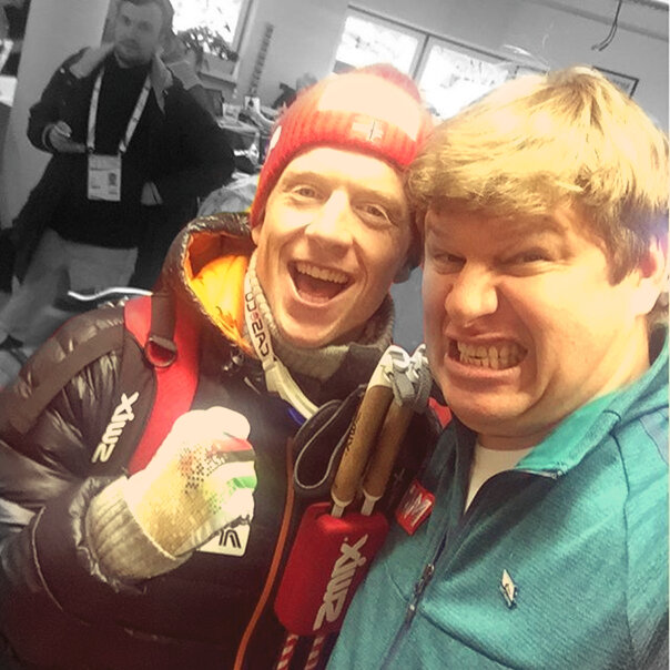 Йоханнес Бё и Дмитрий Губерниев. Фото из открытых источников