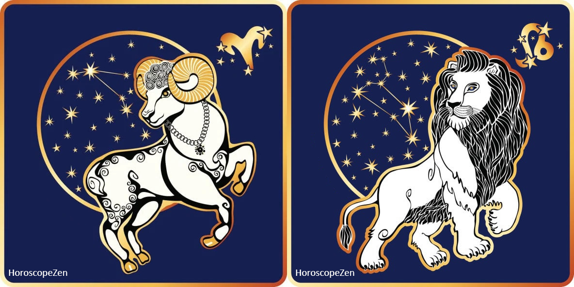 Лев и овен гороскоп