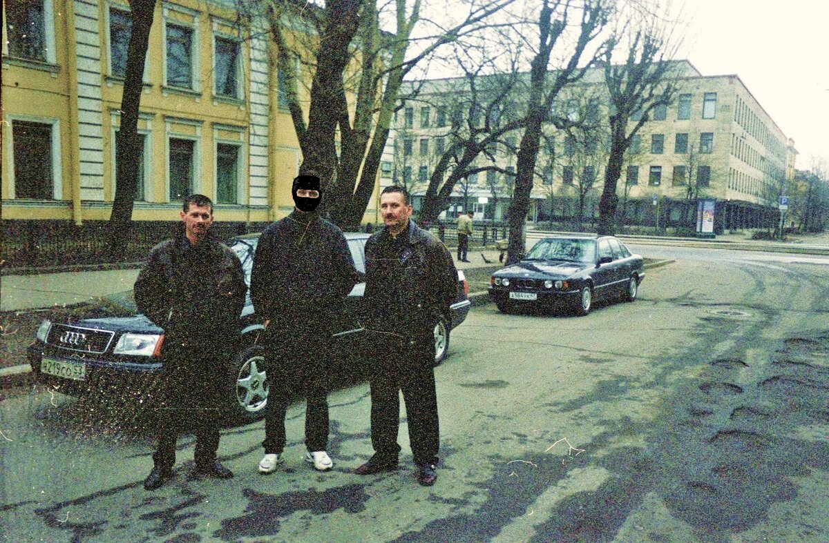 г. Санкт - Петербург. Брательник, "Босс" и я собственной персоной.