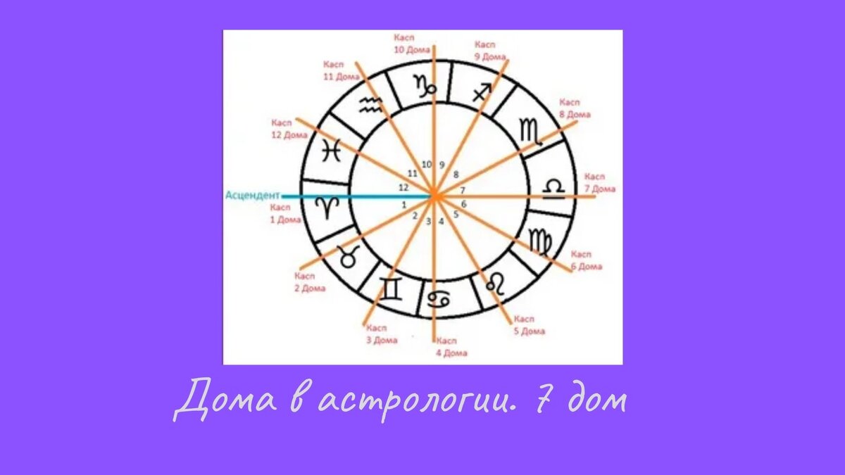 Дома в астрологии. 7 дом