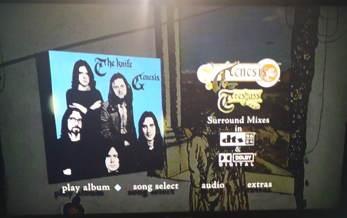 Genesis Trespass DTS, SACD 5.1 - band