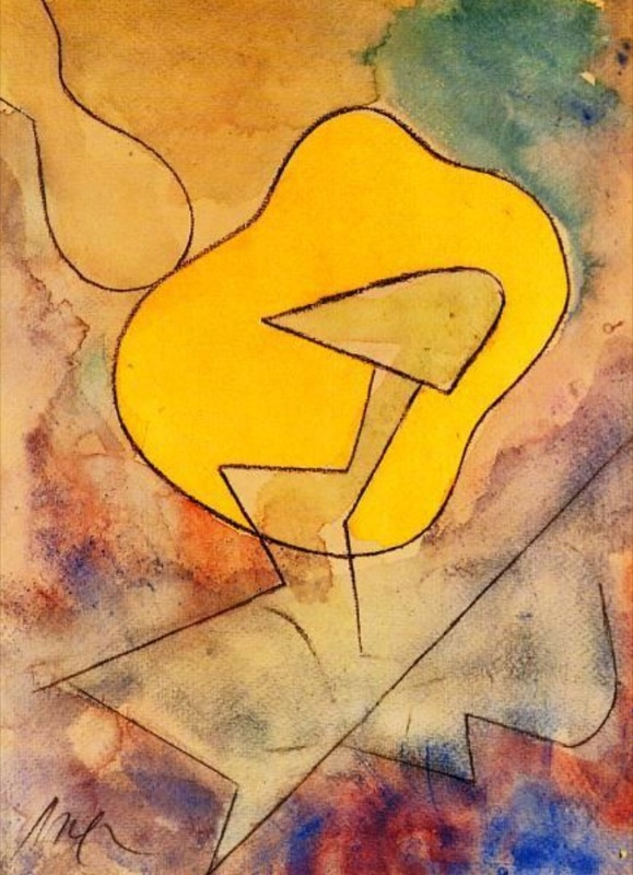 Живопись | Жан Арп | Лунный танцор © Artifex.ru