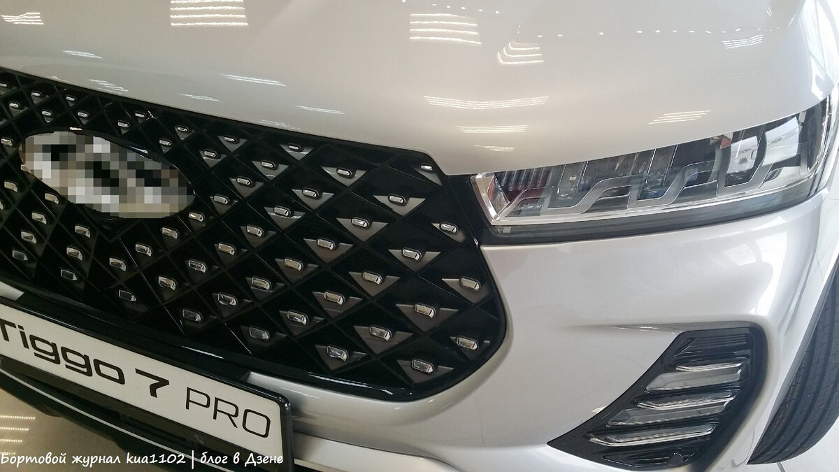 Комплектация Prestige кроссовера Chery Tiggo 7 Pro. Автор фотографии kua1102
