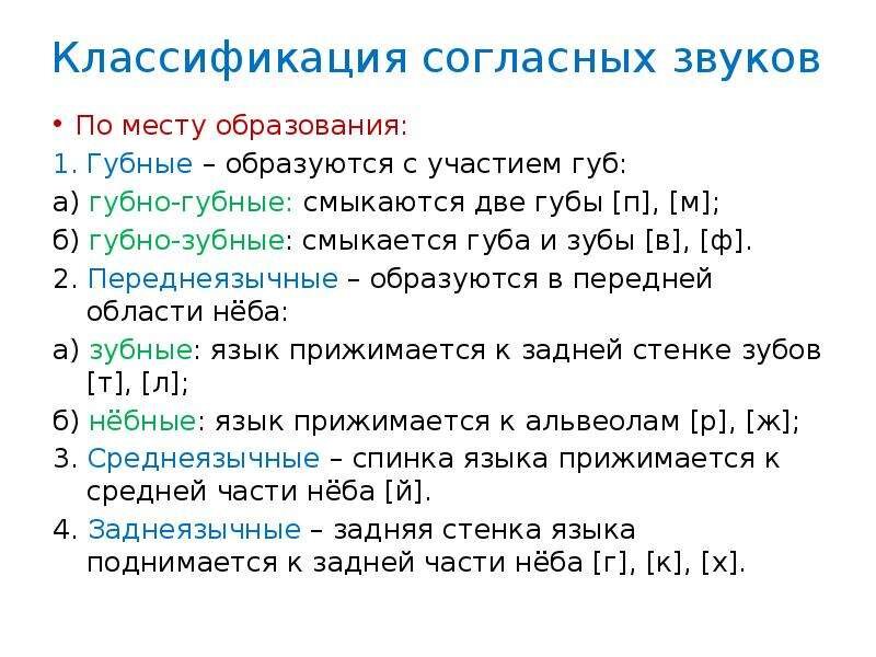 Характеристика согласных звуков русского языка таблица Город гласных и согласных звуков для доу картинки Happy-laser.ru