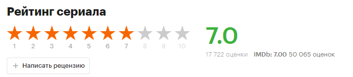 Скрин из сайта Кинопоиск.