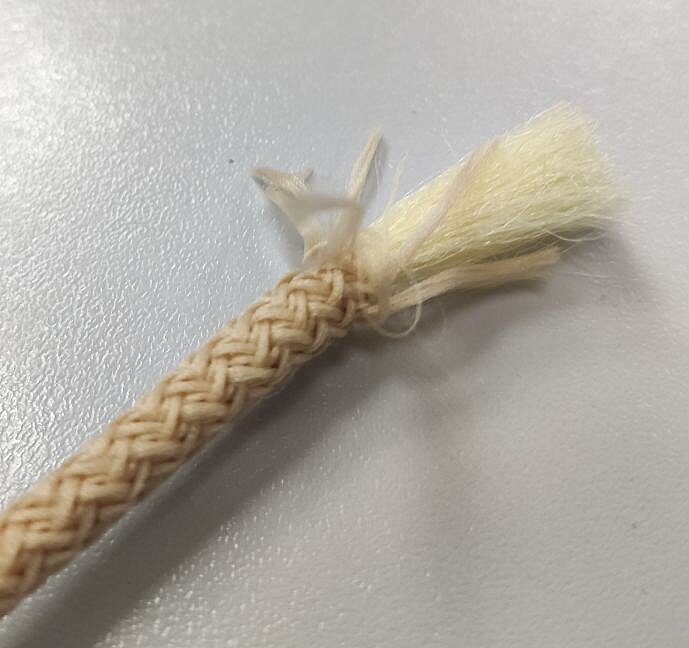 Гамаковый шнур со статическим сердечником