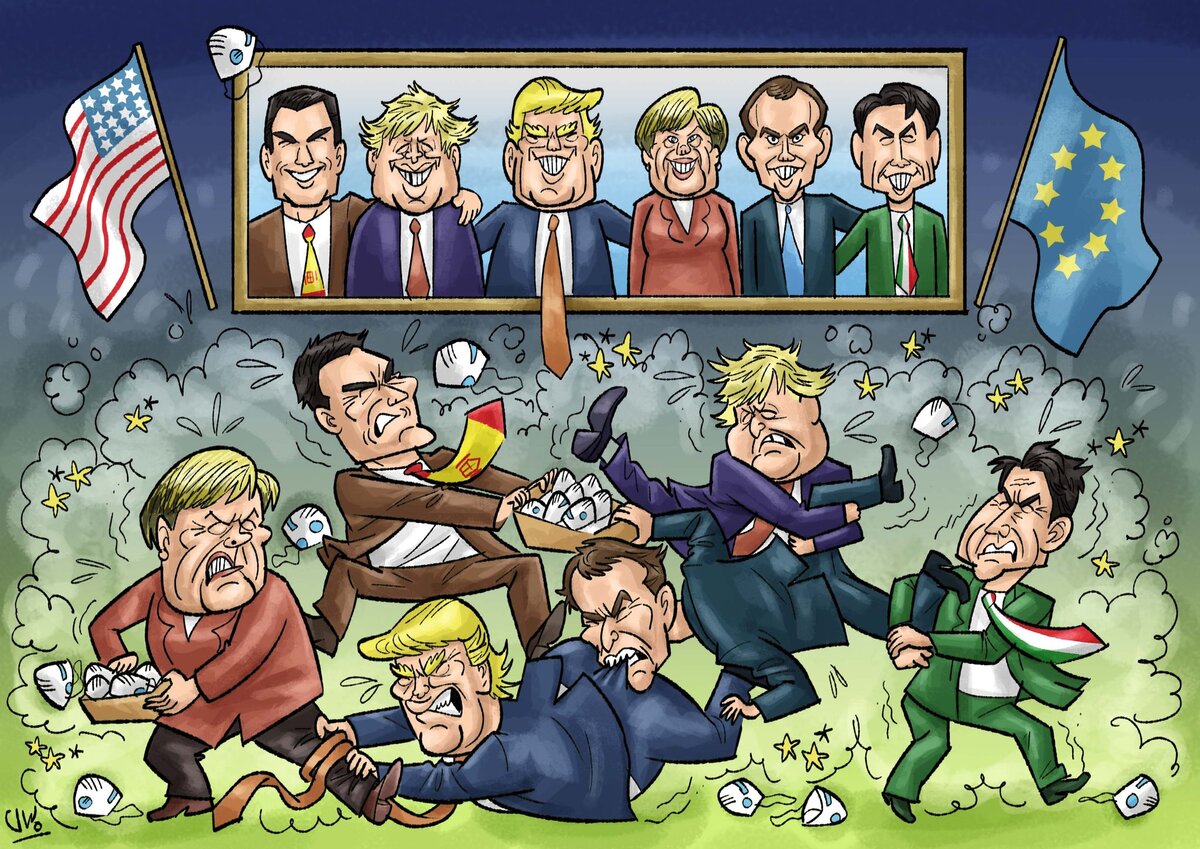 Европейские карикатуры