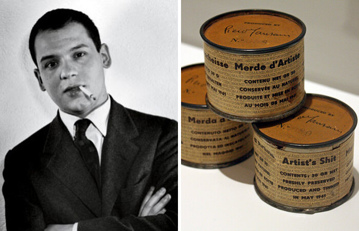 Мандззони и его произведение "Дерьмо художника".