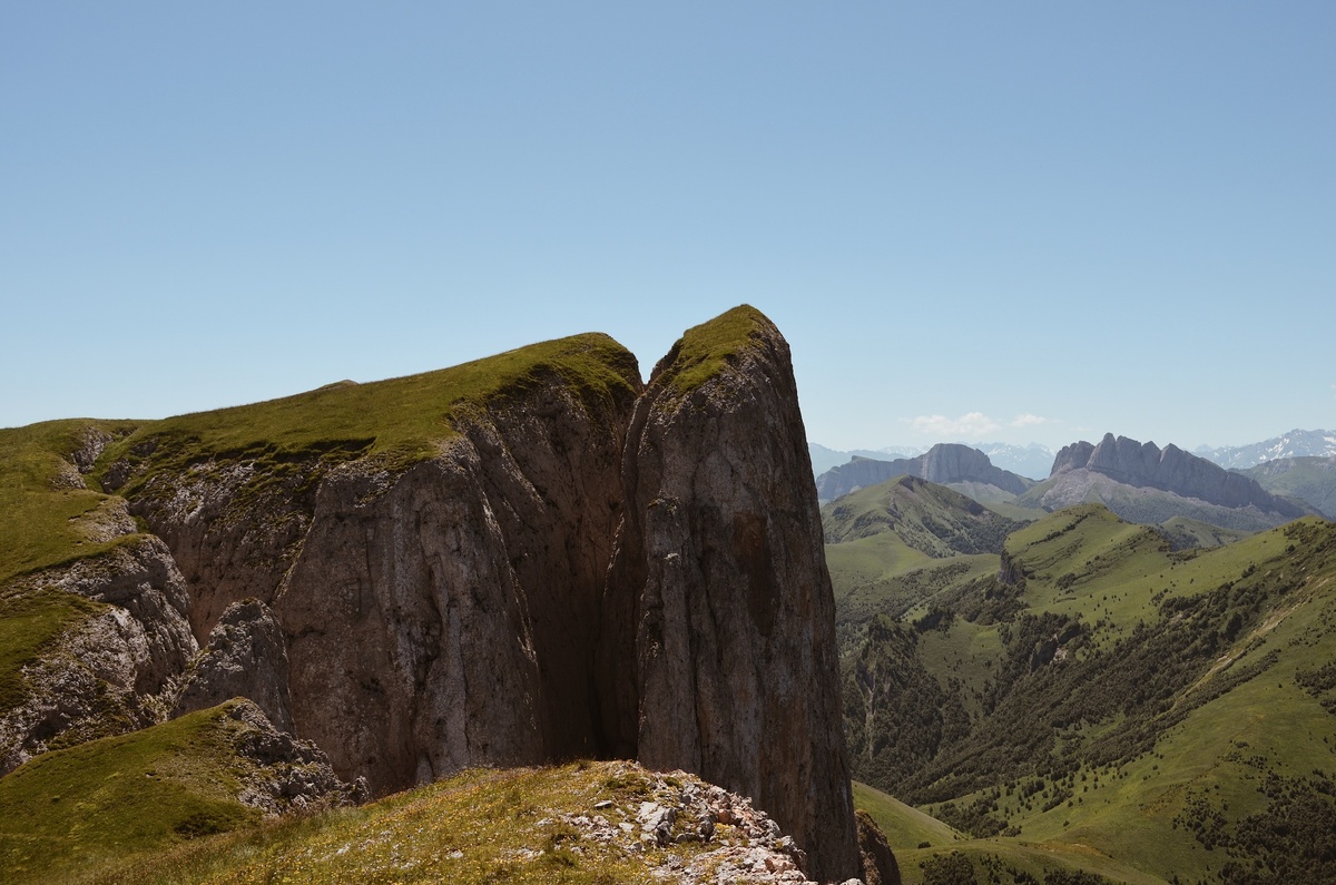 Поход на Большой Тхач в июле 2019