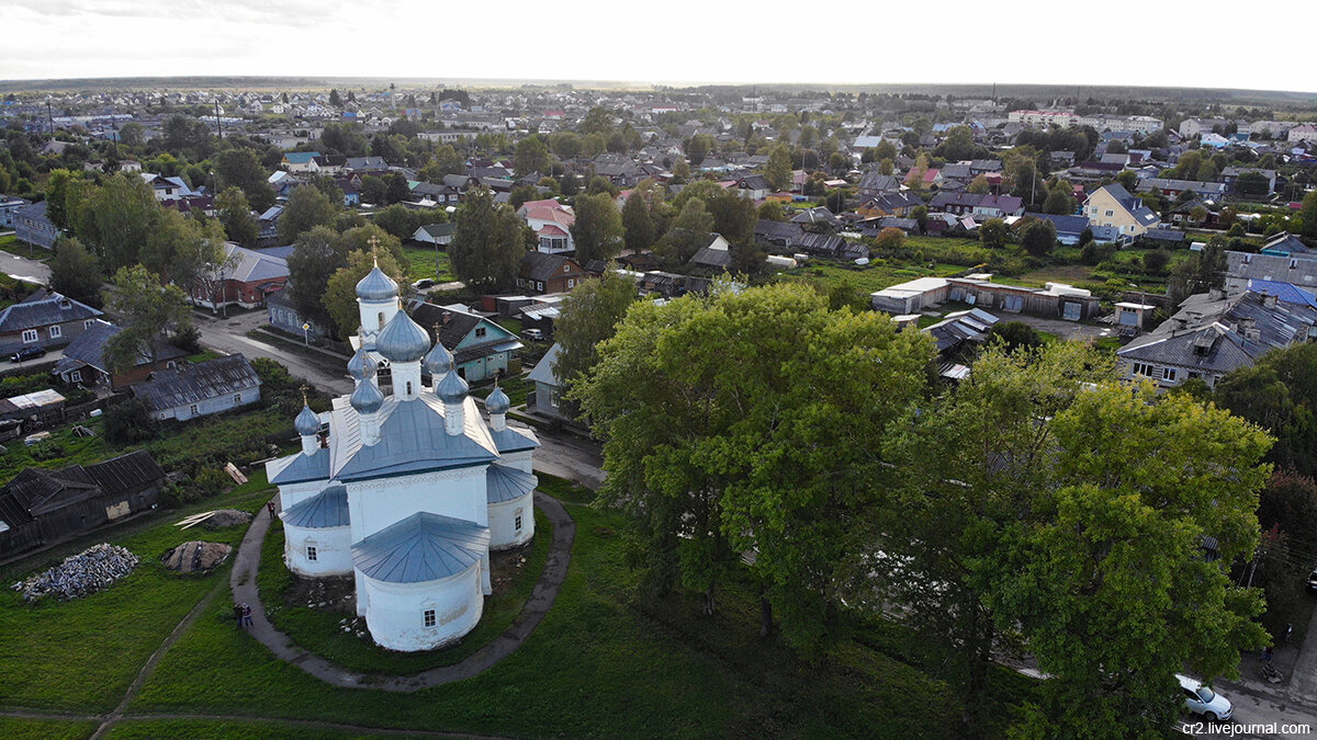 Старая торговая площадь Каргополь