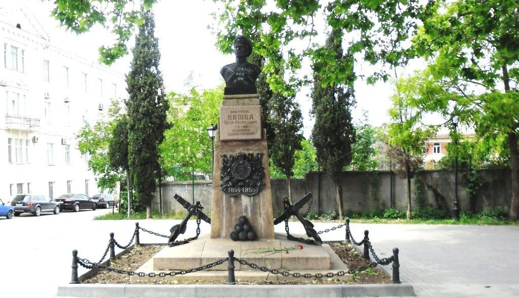 Матрос Кошка, герой первой обороны.