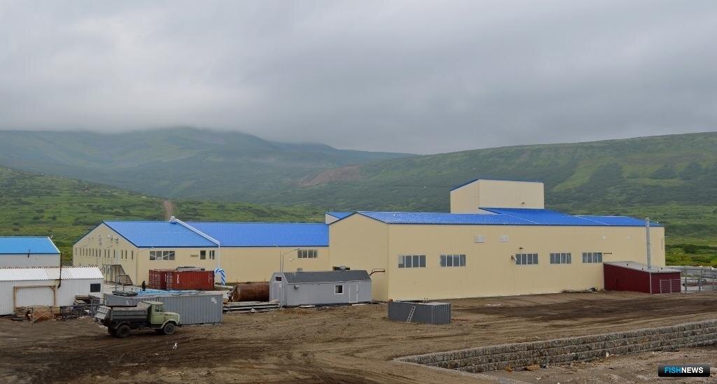 Новый завод компании «Алаид» на острове Парамушир