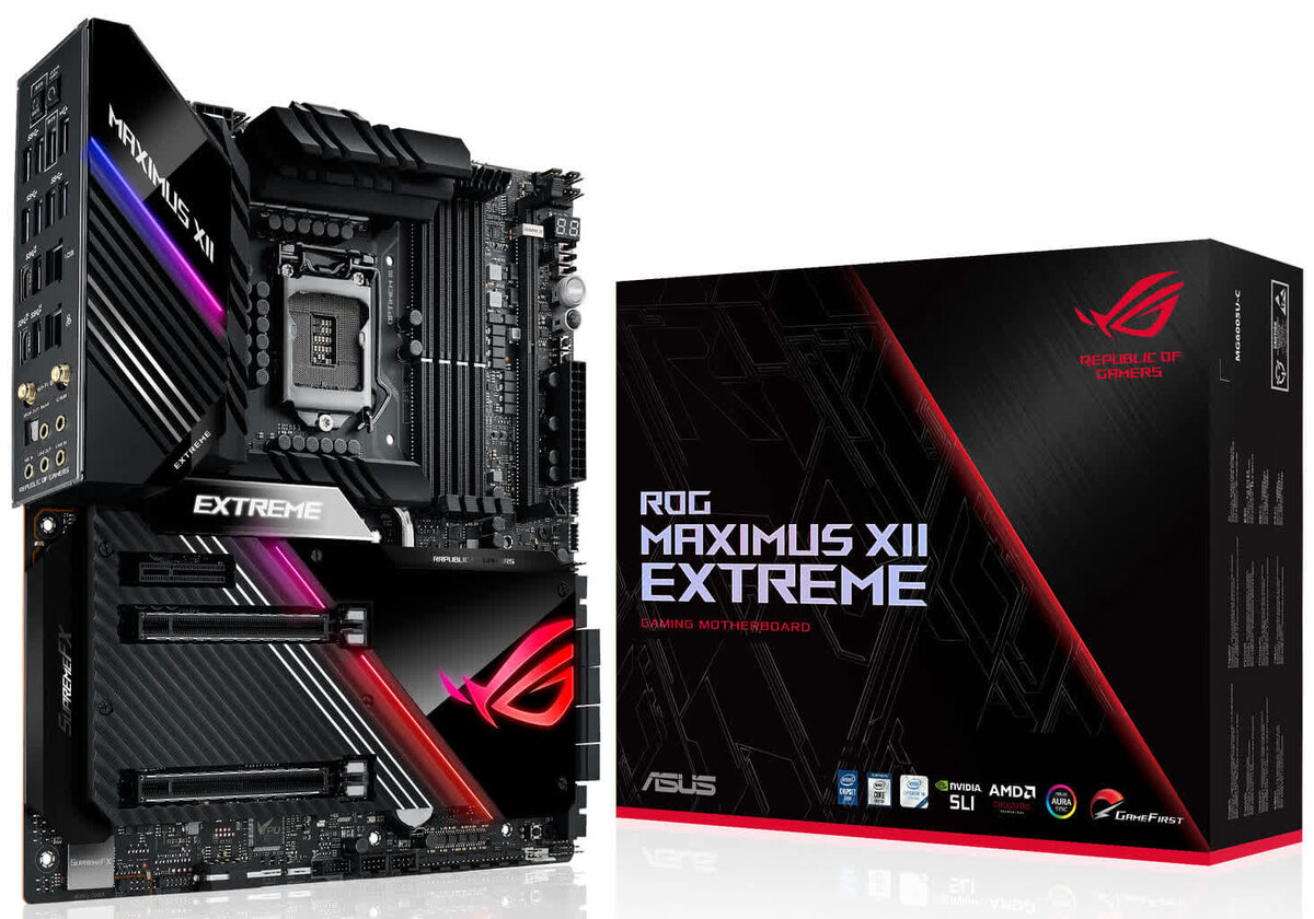 Лучшая Материнская Плата Intel Asus ROG Maximus XII HERO