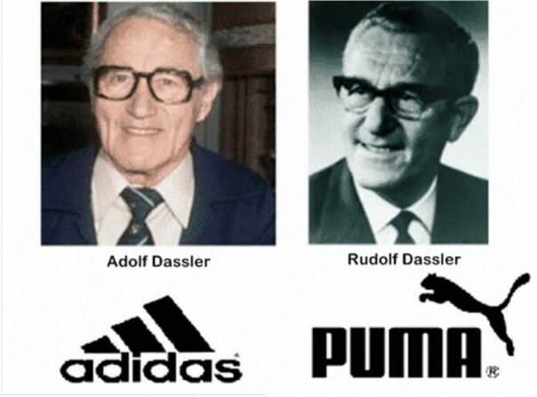 Dassler best sale puma adidas