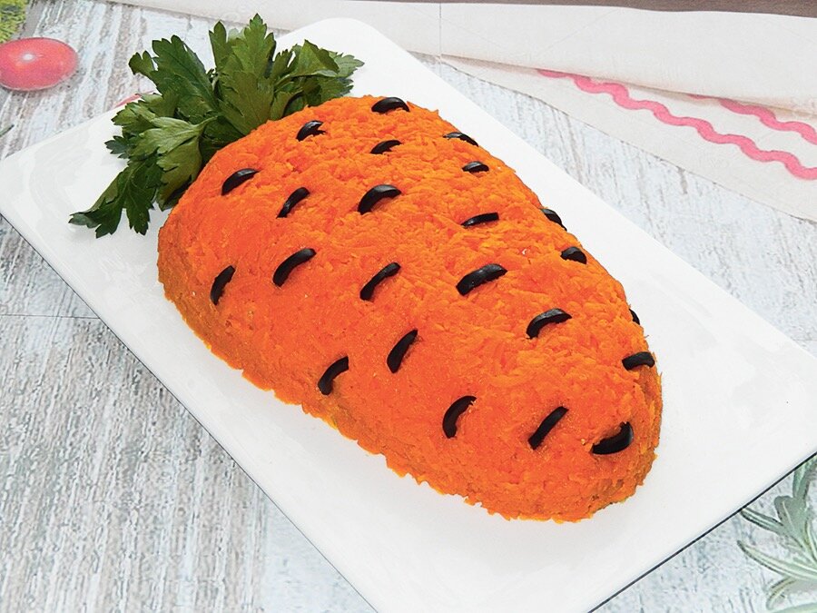 Салат морковка